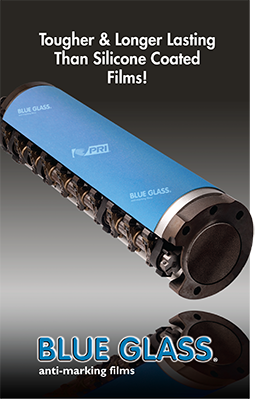 Cylinder z niebieską folią przeciw znakowaniu Blue Glass